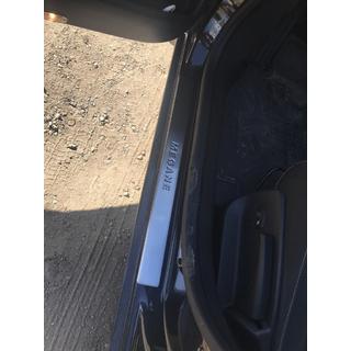 Zaščitne letve pragov OmsaLine (4 kosi, nerjaveče jeklo) Renault Megane III 2009–2016 fotografija 3