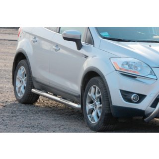 Ravne bočne cevi (2 kosa, nerjaveče jeklo) Ford Kuga 2008–2013 fotografija 2