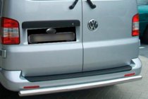 Volkswagen Caddy 2010–2015 Zadnji zaščitni loki (2 kosa, nerjavno jeklo) fotografija 1