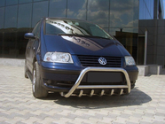 Volkswagen Sharan 2010–2023 Prednji zaščitni lok WT003 (nerjaveče jeklo) fotografija 1