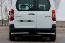 Citroen Berlingo 2008–2018 Zadnji kotni ščitniki AK003 (nerjaveče jeklo) fotografija 1