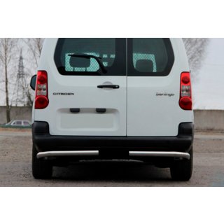 Zadnji vogalni ščitniki AK-003 (inox) Peugeot Partner Tepee 2008–2018 fotografija 1