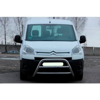 Sprednji zaščitni lok WT022 (nerjaveče jeklo) Citroen Berlingo 2008–2018 fotografija 4
