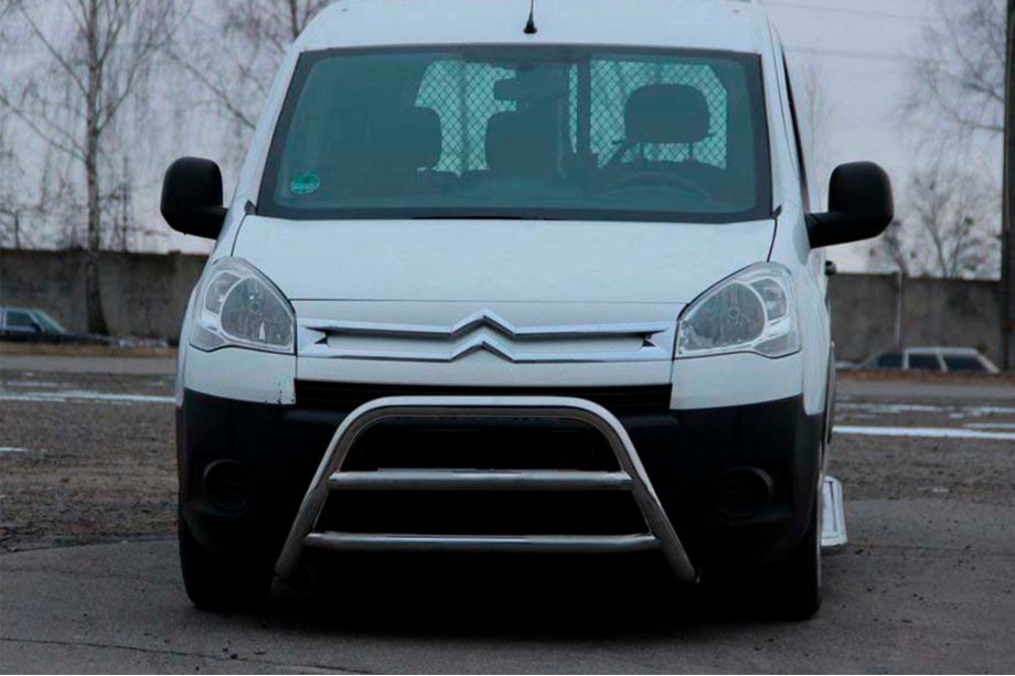 Citroen Berlingo 2008–2018 Sprednji zaščitni lok WT022 (nerjaveče jeklo) Image