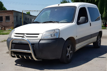 Citroen Berlingo 1996–2008 Sprednji zaščitni lok WT003 (nerjaveče jeklo) fotografija 4