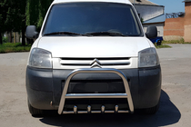 Peugeot Partner 1996–2008 Prednji zaščitni lok WT003 (nerjavno jeklo) 51 mm fotografija 4