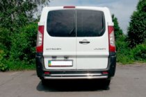 Fiat Scudo 2007–2015 Zadnji zaščitni lok AK002-Dvojni (nerjaveče jeklo) fotografija 2