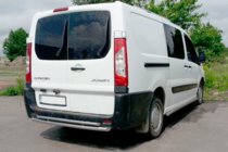 Peugeot Expert 2007–2016 Zadnji zaščitni lok AK-002 (dvojni, nerj.) fotografija 1