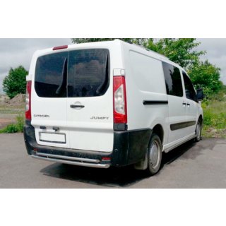 Zadnji zaščitni lok AK-002 (dvojni, nerj.) Peugeot Expert 2007–2016 fotografija 1