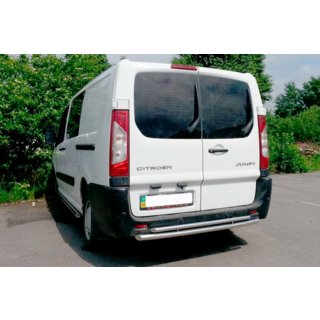 Zadnji zaščitni lok AK-002 (dvojni, nerj.) Peugeot Expert 2007–2016 fotografija 3