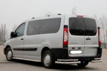 Fiat Scudo 2007–2015 Zadnji vogalni elementi AK003-Double (2 kosa, nerjavno jeklo) fotografija 3