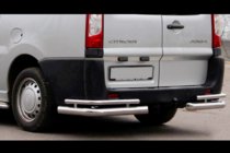 Citroen Jumpy 2007–2017 Zadnji kotni ščitniki Double (2 kos, nerjavno jeklo) fotografija 1