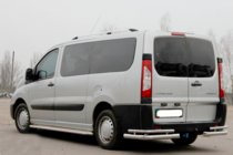 Citroen Jumpy 2007–2017 Zadnji kotni ščitniki Double (2 kos, nerjavno jeklo) fotografija 2