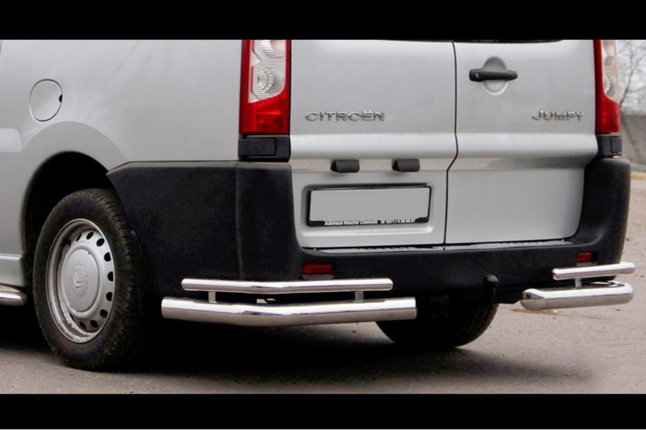 Citroen Jumpy 2007–2017 Zadnji kotni ščitniki Double (2 kos, nerjavno jeklo) Image