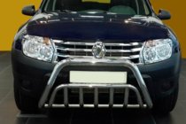 Renault Duster 2008–2017 Prednji zaščitni lok WT002 (nerjavno jeklo) fotografija 1