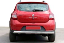 Dacia Sandero 2013–2020 Zadnji zaščitni lok AK002 (nerjaveče jeklo) fotografija 1
