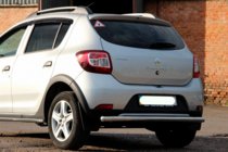 Dacia Sandero 2013–2020 Zadnji zaščitni lok AK002 (nerjaveče jeklo) fotografija 6