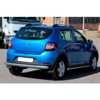 Zadnji zaščitni lok AK002 (nerjaveče jeklo) Dacia Sandero 2013–2020 fotografija 4