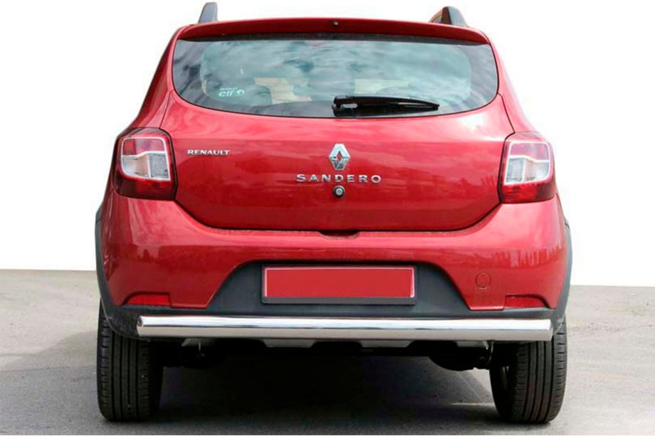 Dacia Sandero 2013–2020 Zadnji zaščitni lok AK002 (nerjaveče jeklo) Image