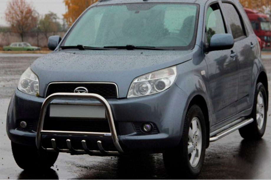 Daihatsu Terios 2006–2017 Sprednji zaščitni lok QT006 (nerj.) Image