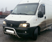 Fiat Ducato 1995–2006 Prednji zaščitni lok WT003 (nerjavno jeklo) fotografija 1