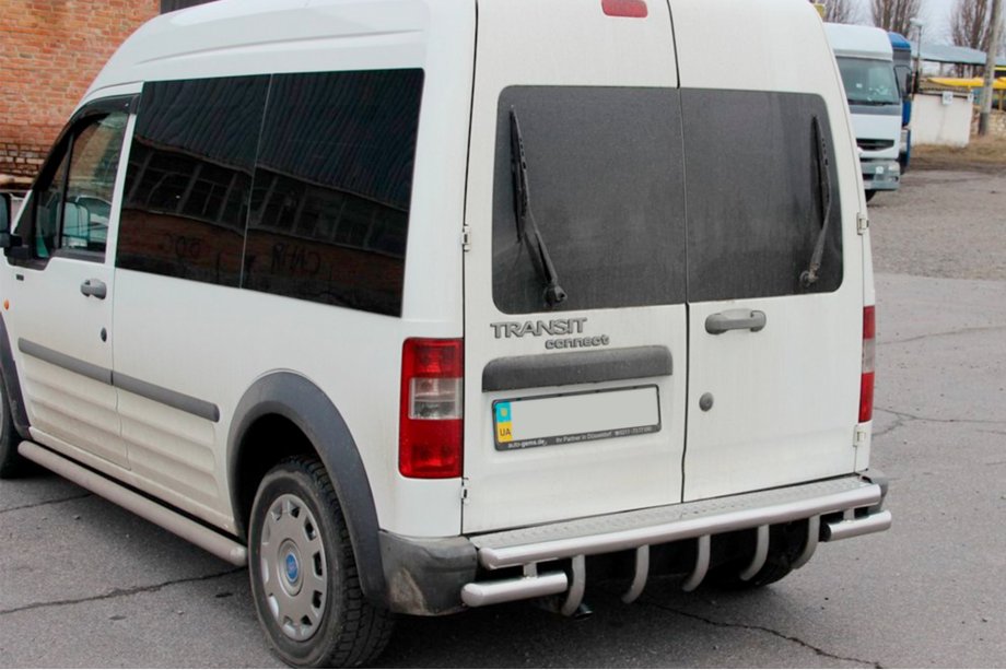 Ford Connect 2010–2013 Zadnji zaščitni lok AK-design (nerjaveče jeklo) Image