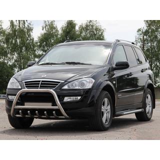 Prednji zaščitni lok WT003 (nerjaveče jeklo) SsangYong Action 2005–2018 fotografija 3