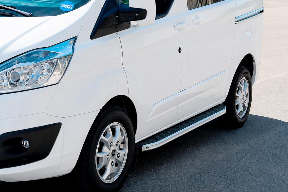 Ford Custom 2013–2022 Stranske stopnice Fullmond (2 kos, aluminij) Image