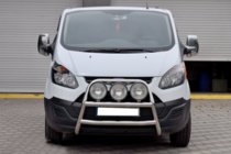 Ford Custom 2013–2022 Sprednji zaščitni lok WT022 (nerjaveče jeklo) fotografija 1