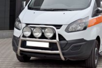 Ford Custom 2013–2022 Sprednji zaščitni lok WT022 (nerjaveče jeklo) fotografija 2