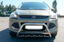 Ford Kuga/Escape 2013–2019 Sprednji zaščitni lok WT004 (inox) fotografija 1