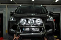 Ford Kuga/Escape 2013–2019 Prednji zaščitni lok WT018 (inox) fotografija 6