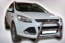 Ford Kuga/Escape 2013–2019 Prednji zaščitni lok WT018 (inox) fotografija 4