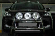 Ford Kuga/Escape 2013–2019 Prednji zaščitni lok WT018 (inox) fotografija 1