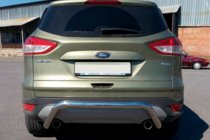 Ford Kuga 2008–2013 Zadnji zaščitni lok AK007 (nerjavno jeklo) fotografija 1