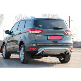 Zadnji zaščitni lok AK007 (nerjavno jeklo) Ford Kuga 2008–2013 fotografija 3