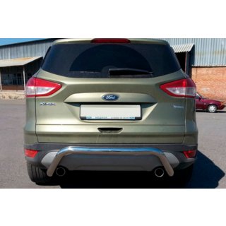 Zadnji zaščitni lok AK007 (nerjavno jeklo) Ford Kuga 2008–2013 fotografija 1