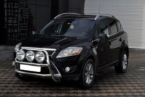 Ford Kuga 2008–2013 Prednji zaščitni lok WT018 (inox) fotografija 3