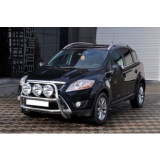 Prednji zaščitni lok WT018 (inox) Ford Kuga 2008–2013 fotografija 1