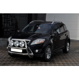 Prednji zaščitni lok WT018 (inox) Ford Kuga 2008–2013 fotografija 3