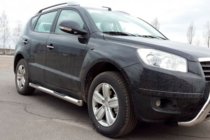 Geely Emgrand X7 2011– Stranske cevi (2 kos, nerjaveče jeklo) fotografija 4