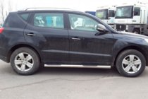 Geely Emgrand X7 2011– Stranske cevi (2 kos, nerjaveče jeklo) fotografija 2