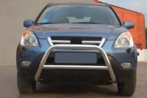 Honda CRV 2001–2006 Sprednji zaščitni lok WT005 (nerjavno jeklo) fotografija 1