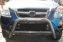 Honda CRV 2001–2006 Sprednji zaščitni lok WT005 (nerjavno jeklo) fotografija 3