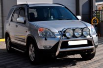 Honda CRV 2001–2006 Prednji zaščitni lok WT018 (inox) fotografija 2