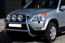 Honda CRV 2001–2006 Prednji zaščitni lok WT018 (inox) fotografija 4