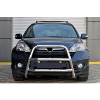 Prednji zaščitni lok WT018 (inox) Honda CRV 2007–2011 fotografija 1