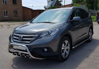 Honda CRV 2012–2016 Sprednji kenguru lok WT003 (nerjaveče jeklo) fotografija 4