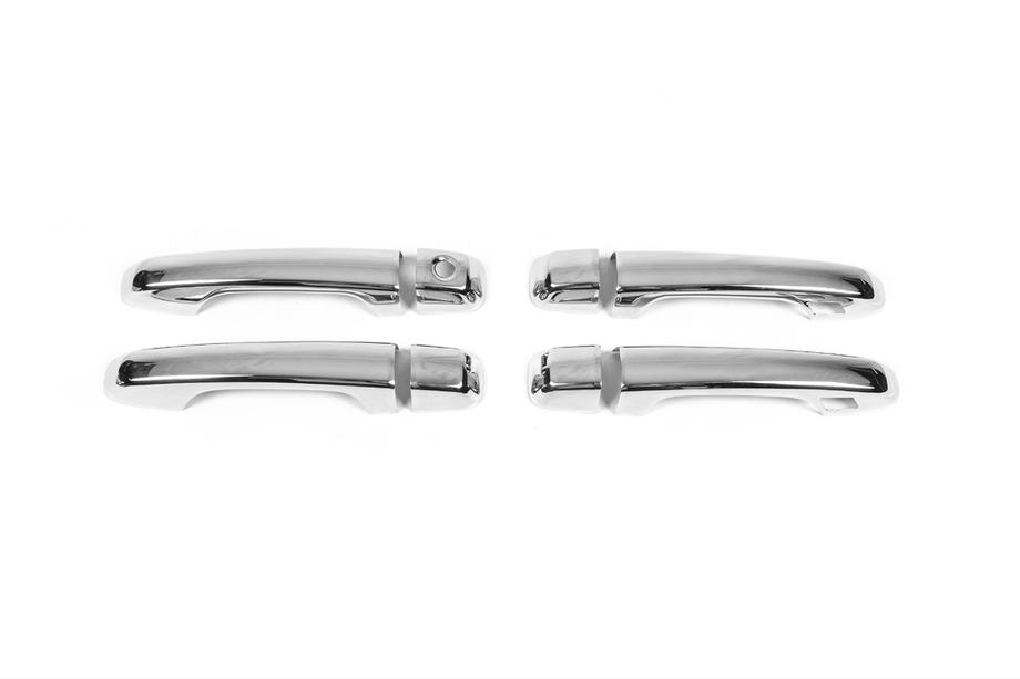 Toyota Land Cruiser Prado 150 2009–2023 Kromirane obloge kljuk vrat (4 kosi, nerjavno jeklo) Fotografija 5