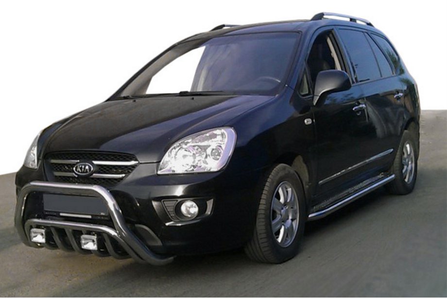 Kia Carens 1999–2012 Prednji zaščitni lok WT002 (nerjavno jeklo) Image